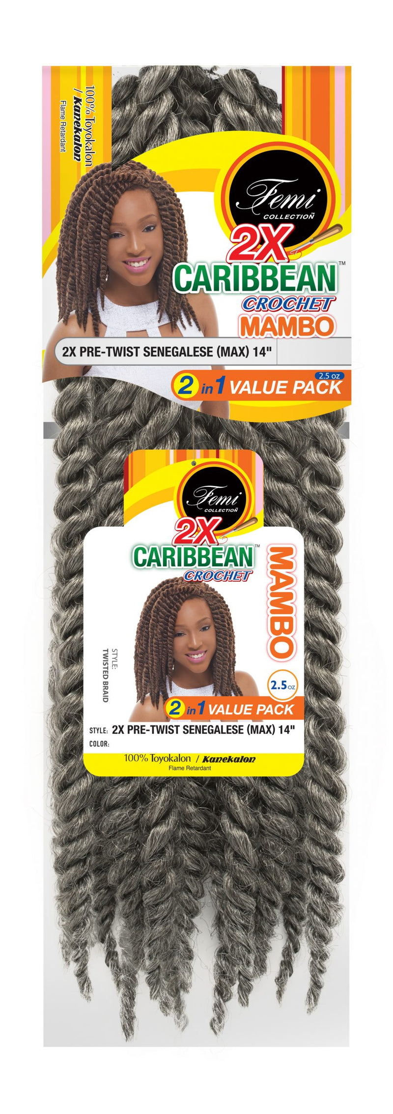 Jamaican Curl Kanekalon and Toyokalon Crochet Braid Hair by